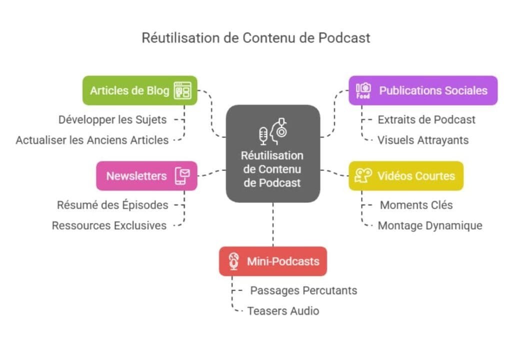 réutilisation d'un podcast