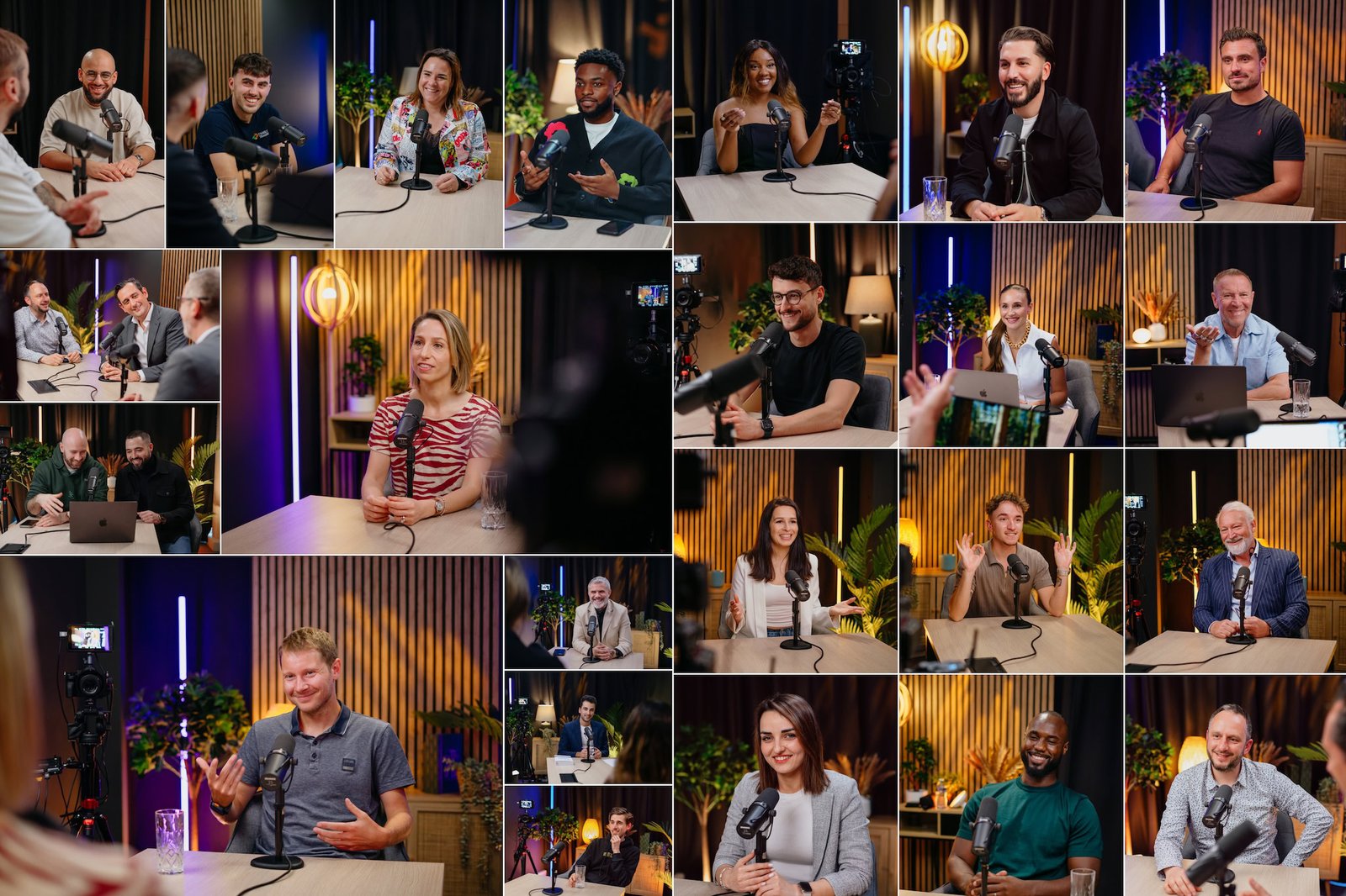 Rendu professionnel Sophia Podcast Studio